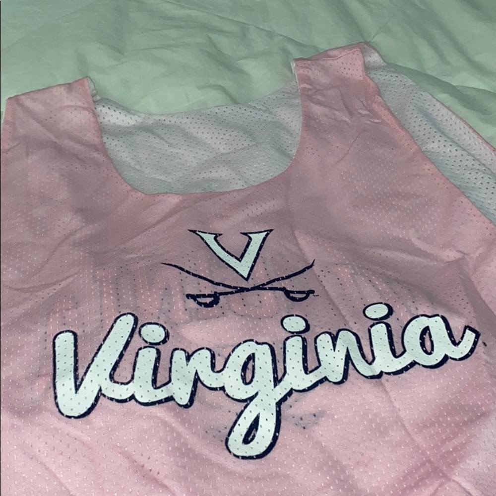 Reversible UVA Lacrosse Pinnie